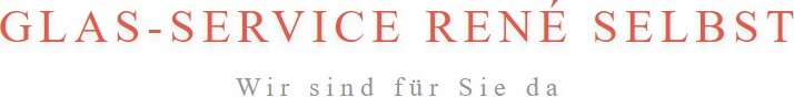 „Glas-Service René Selbst“-Logo, zur Startseite